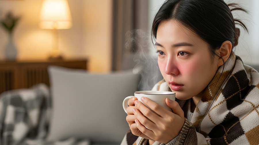 겨울철 감기 원인